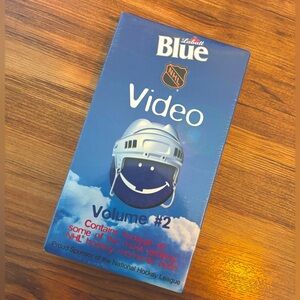 New Vintage Labatt Blue NHL VHS Tape
